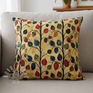 Dekorační látka GOBELIN premium Leaves Funky Arty