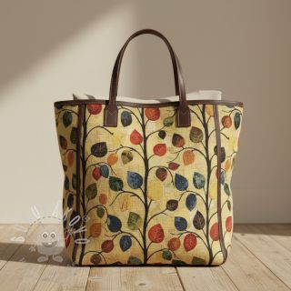 Dekorační látka GOBELIN premium Leaves Funky Arty