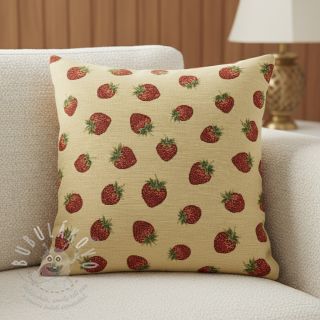 Dekorační látka GOBELIN premium Strawberry Sweet Joy