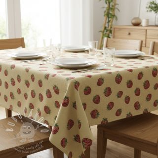 Dekorační látka GOBELIN premium Strawberry Sweet Joy