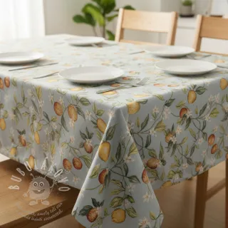 Dekorační látka GOBELIN premium Citrus Orange Lemon