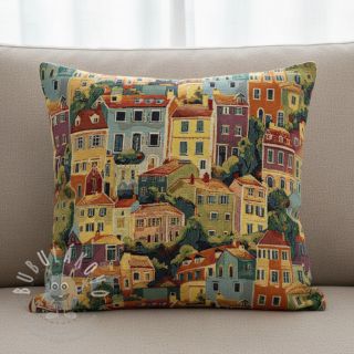 Dekorační látka GOBELIN premium Happy Siesta House