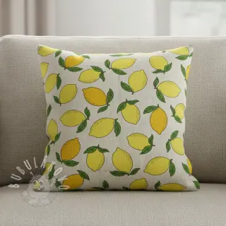 Dekorační látka Linenlook premium Sunny Lemon Fruit
