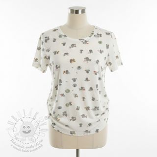 Úplet Dogs digital print ORGANIC