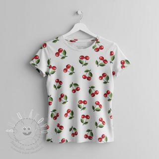 Úplet Cherries digital print