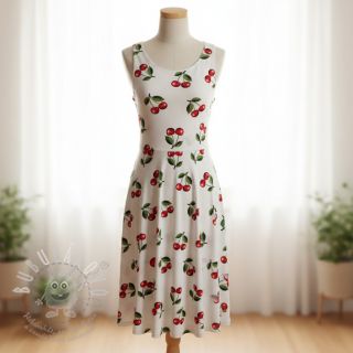 Úplet Cherries digital print