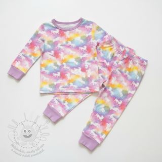 Úplet Unicorns digital print