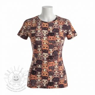 Úplet Cats digital print