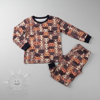 Úplet Cats digital print