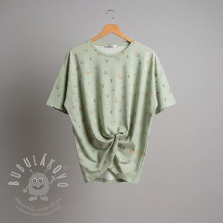 Úplet Bunnies sage ORGANIC