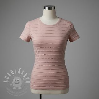 Úplet RUFFLES powder pink