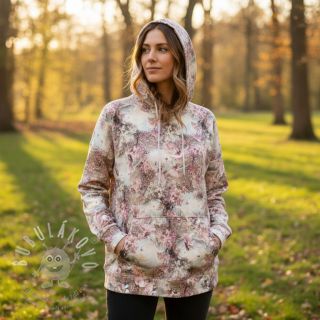 Teplákovina počesaná Fairy tales digital print