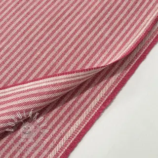 Dekorační látka DOBBY Colored stripe fuchsia