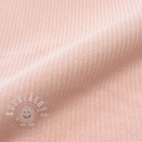 Dekorační látka DOBBY Colored stripe light pink
