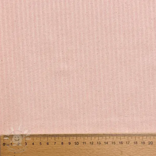 Dekorační látka DOBBY Colored stripe light pink