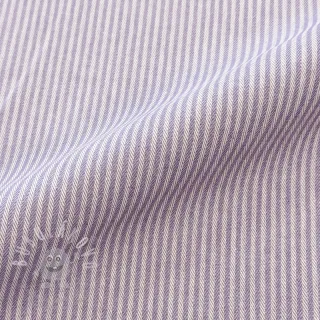 Dekorační látka DOBBY Colored stripe lavender