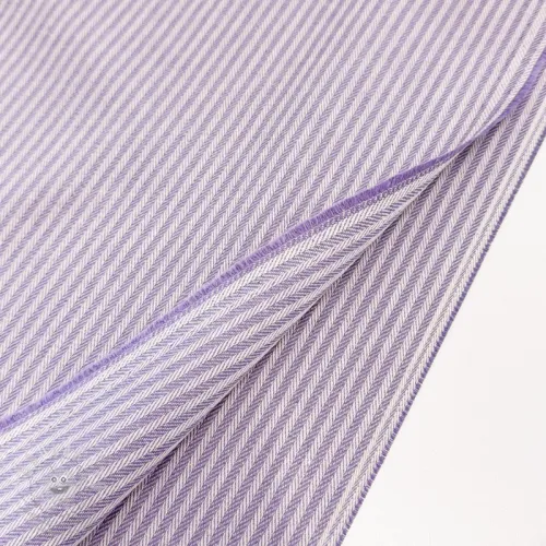 Dekorační látka DOBBY Colored stripe lavender
