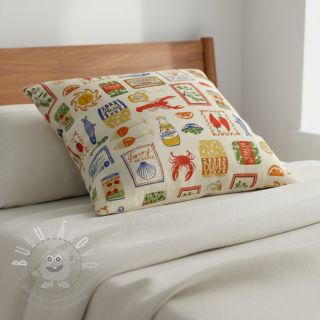 Dekorační látka Mediterranean Vibe digital print