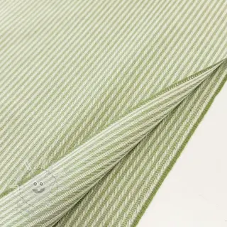 Dekorační látka DOBBY Colored stripe light green