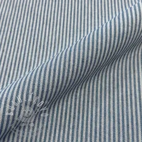 Dekorační látka DOBBY Colored stripe blue