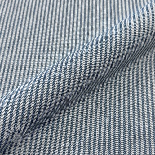 Dekorační látka DOBBY Colored stripe blue