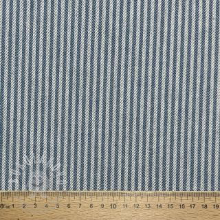 Dekorační látka DOBBY Colored stripe blue