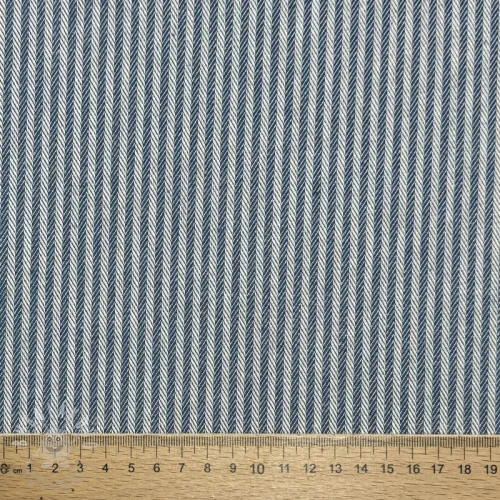 Dekorační látka DOBBY Colored stripe blue