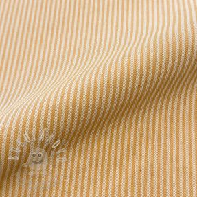 Dekorační látka DOBBY Colored stripe ochre