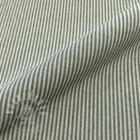 Dekorační látka DOBBY Colored stripe bottle green
