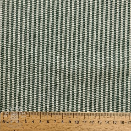 Dekorační látka DOBBY Colored stripe bottle green