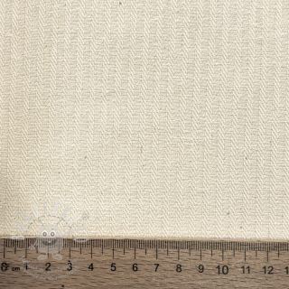 Dekorační látka DOBBY Colored stripe naturel