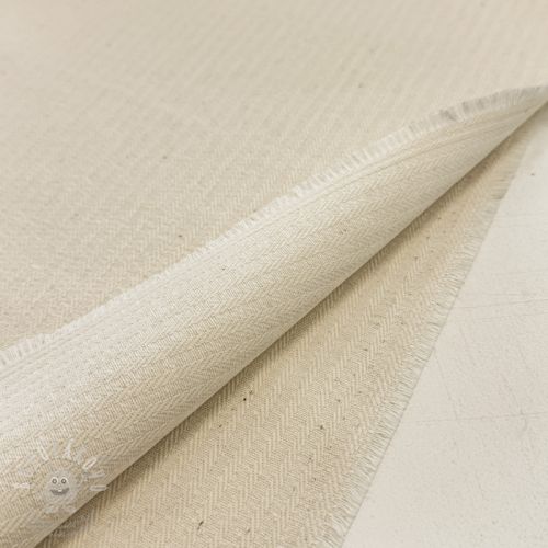 Dekorační látka DOBBY Colored stripe naturel