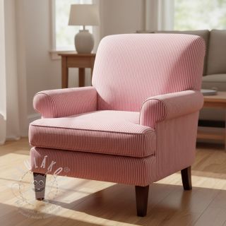 Dekorační látka DOBBY Colored stripe fuchsia