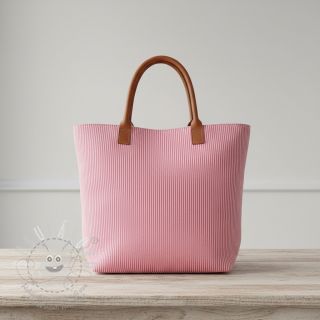 Dekorační látka DOBBY Colored stripe fuchsia