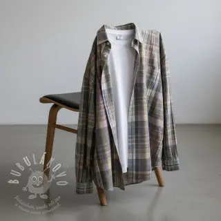 Bavlněná látka YARN DYED Check Nina multi