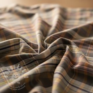 Bavlněná látka YARN DYED Check Nina multi