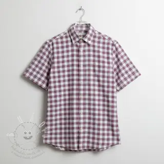 Bavlněná látka FLANNEL BIG Check mauve