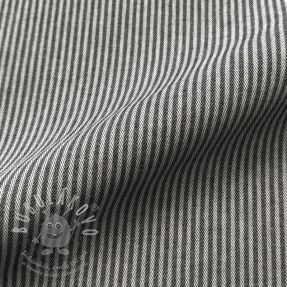 Dekorační látka DOBBY Colored stripe black