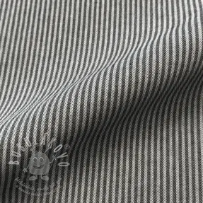Dekorační látka DOBBY Colored stripe black
