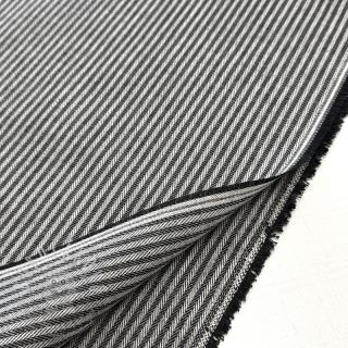 Dekorační látka DOBBY Colored stripe black