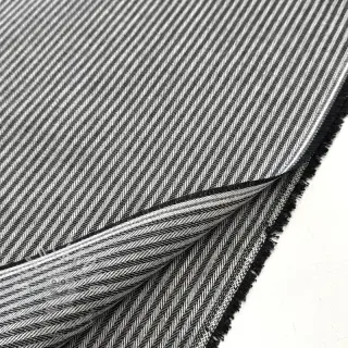 Dekorační látka DOBBY Colored stripe black