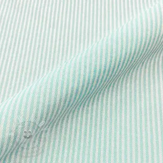 Dekorační látka DOBBY Colored stripe mint