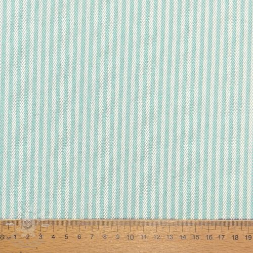 Dekorační látka DOBBY Colored stripe mint