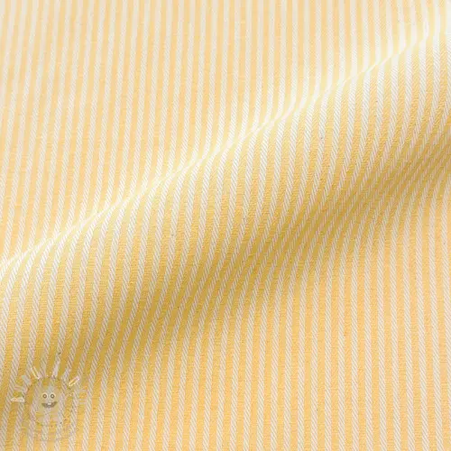 Dekorační látka DOBBY Colored stripe pastel yellow