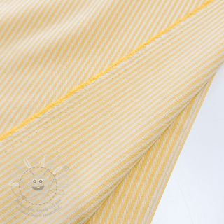 Dekorační látka DOBBY Colored stripe pastel yellow