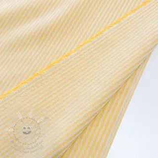 Dekorační látka DOBBY Colored stripe pastel yellow