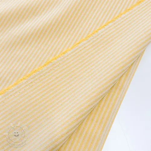 Dekorační látka DOBBY Colored stripe pastel yellow