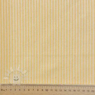 Dekorační látka DOBBY Colored stripe pastel yellow