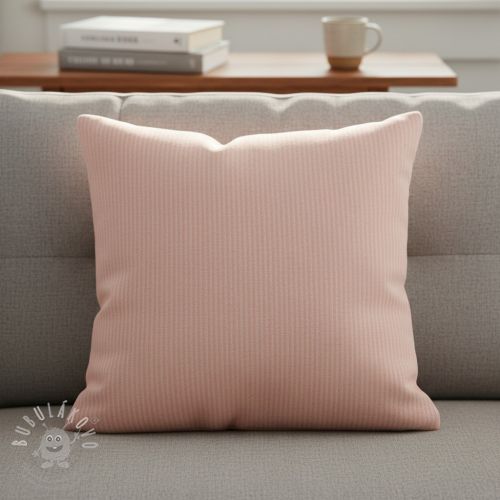 Dekorační látka DOBBY Colored stripe light pink