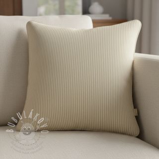 Dekorační látka DOBBY Colored stripe sand